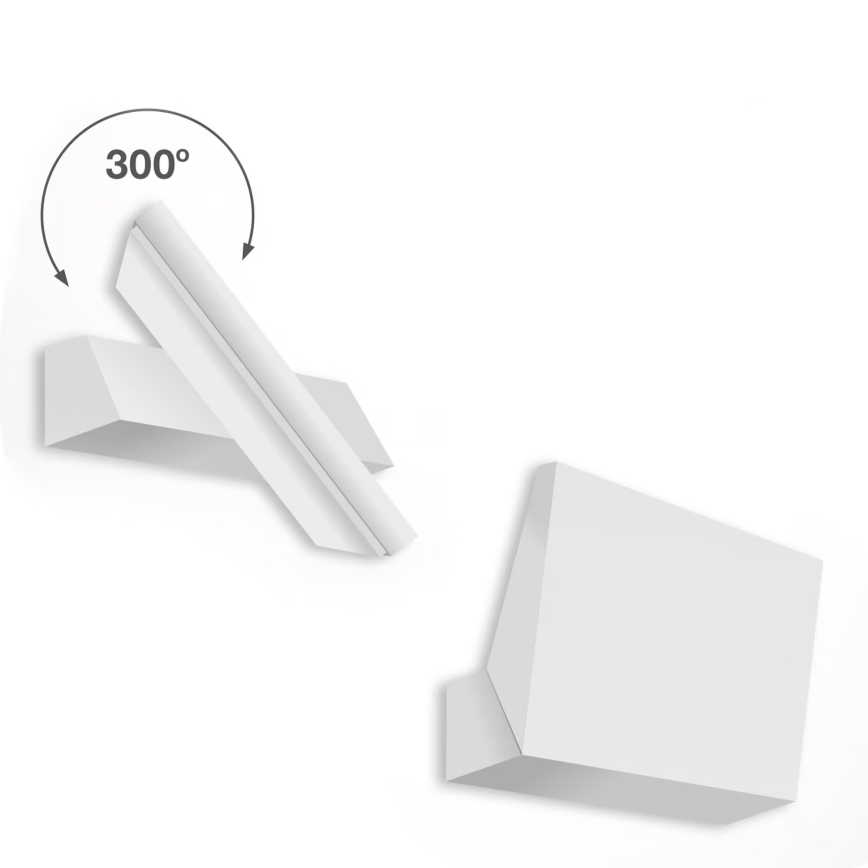 Telefunken - LED spoljašnje zidno svetlo LED/10W/230V IP44 belo