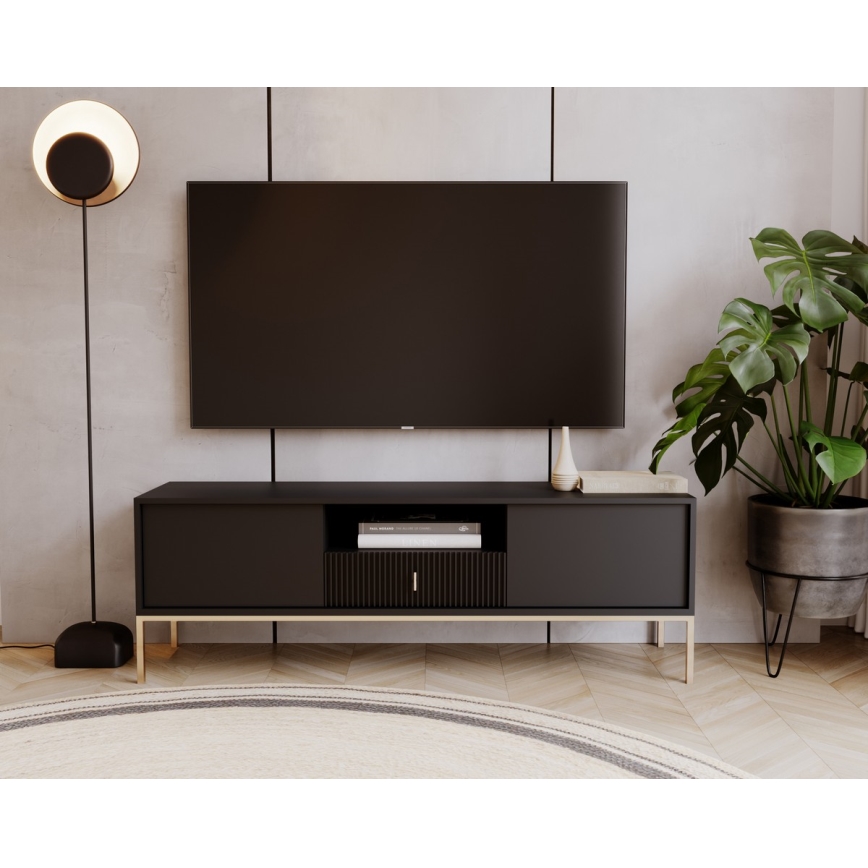 Televizijski sto SUE crne boje