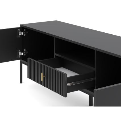 Televizijski sto SUE crne boje