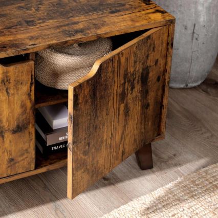 Televizijski stočić BASTOR braon/crna