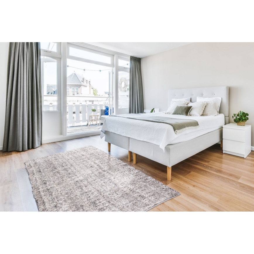 Tepih BILBAO SHAGGY 120x160 cm siva