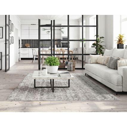 Tepih BILBAO SHAGGY 80x150 cm siva/antracit