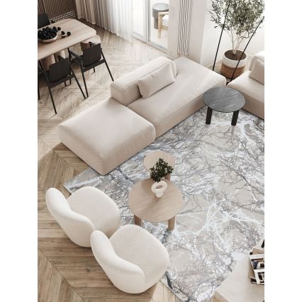 Tepih GRECE 120x170 cm 2150 g/m2 krem/siva/bela
