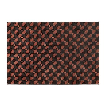 Tepih MOCCA 200x280 cm braon/crvena