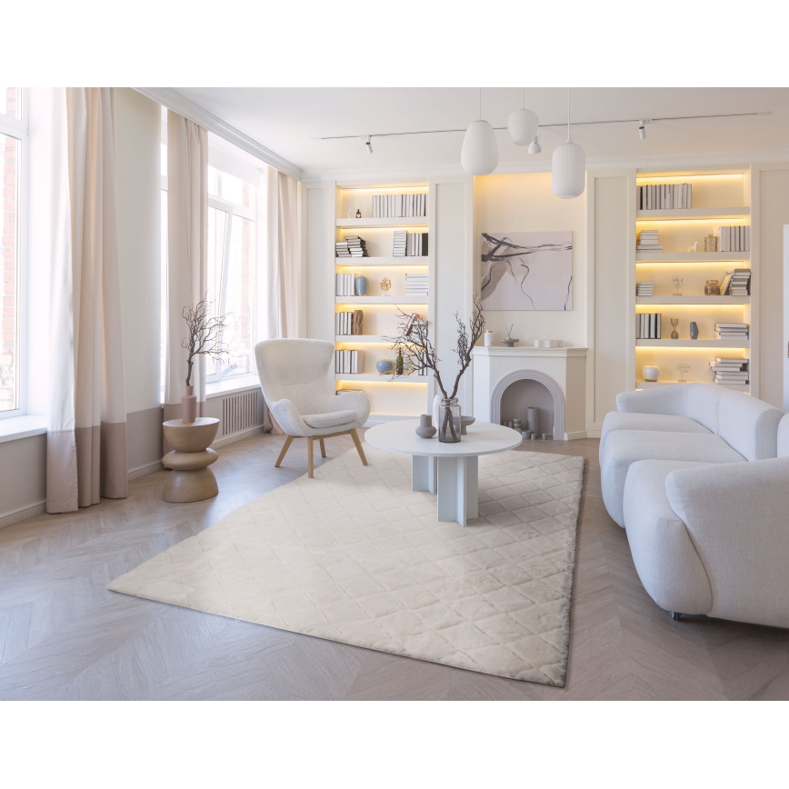Tepih protiv klizanja MODENA NEW 120x160 cm krem (prigušiva)