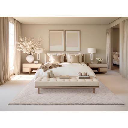 Tepih protiv klizanja MODENA NEW 120x160 cm krem (prigušiva)