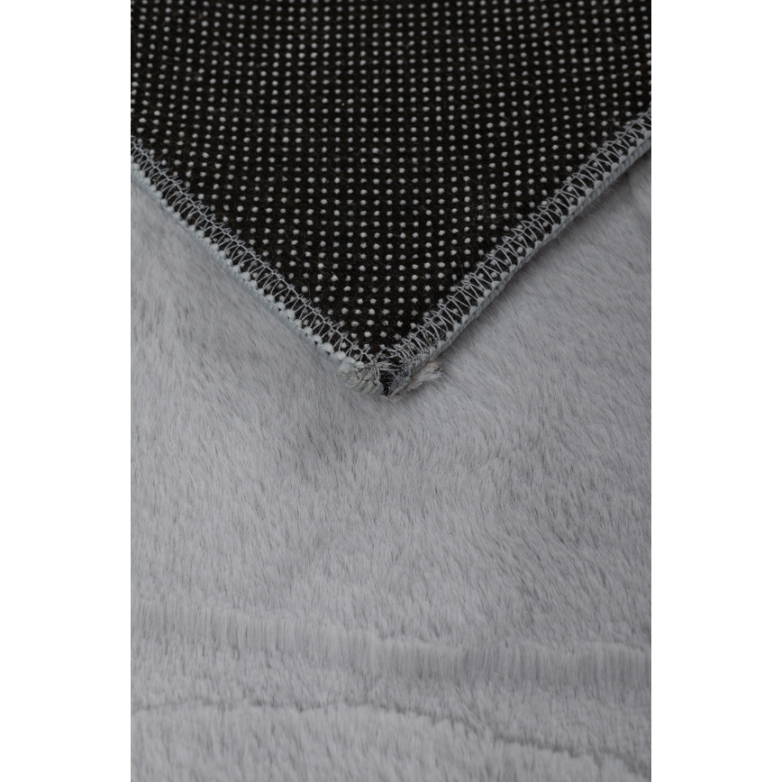 Tepih RABBIT 3D 120x170 cm, svetlosive boje