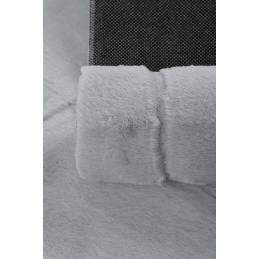 Tepih RABBIT 3D 120x170 cm svetlosive boje