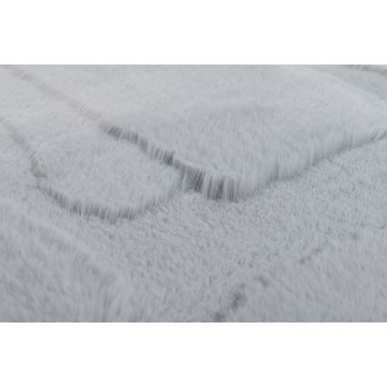 Tepih RABBIT 3D 160x230 cm svetlosiva