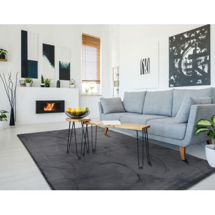 Tepih RABBIT 3D 80x150 cm antracit