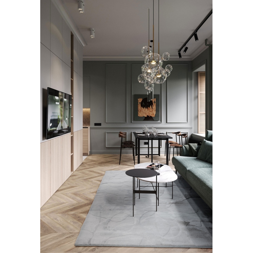 Tepih RABBIT 3D 80x150 cm svetlosive boje
