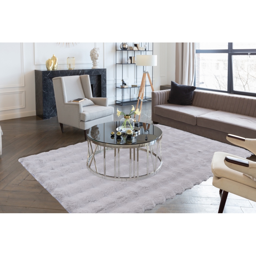 Tepih RABBIT BUBBLE 120x170 cm sivi