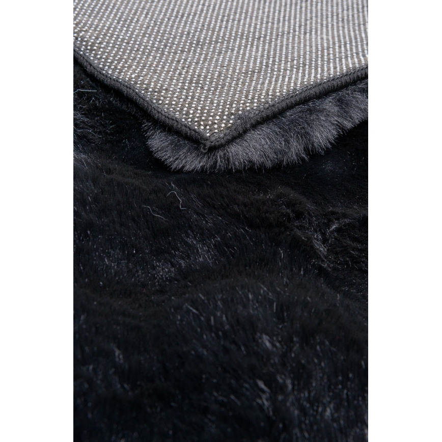 Tepih RABBIT BUBBLE 160x230 cm, crne boje