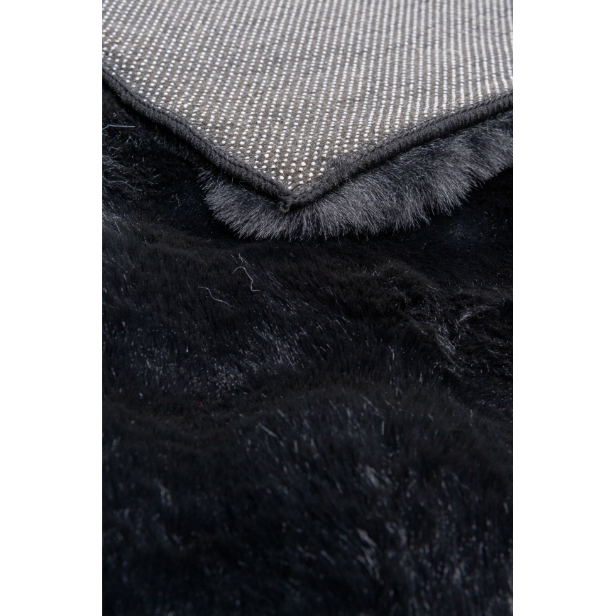 Tepih RABBIT BUBBLE 80x150 cm crni