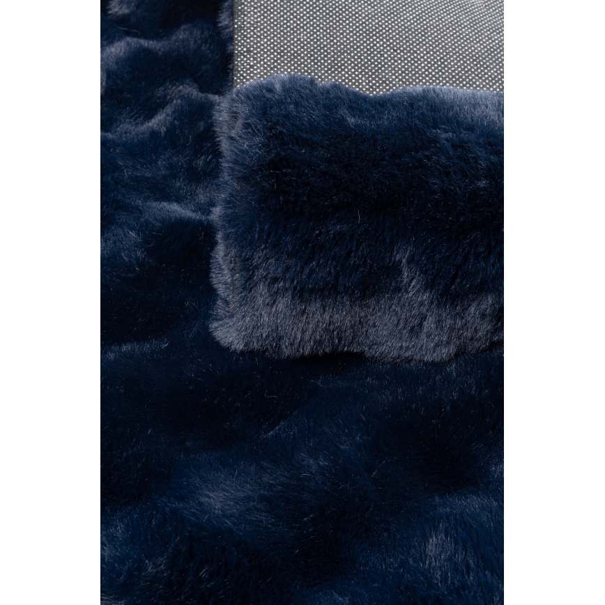 Tepih RABBIT BUBBLE 80x150 cm tamnoplava