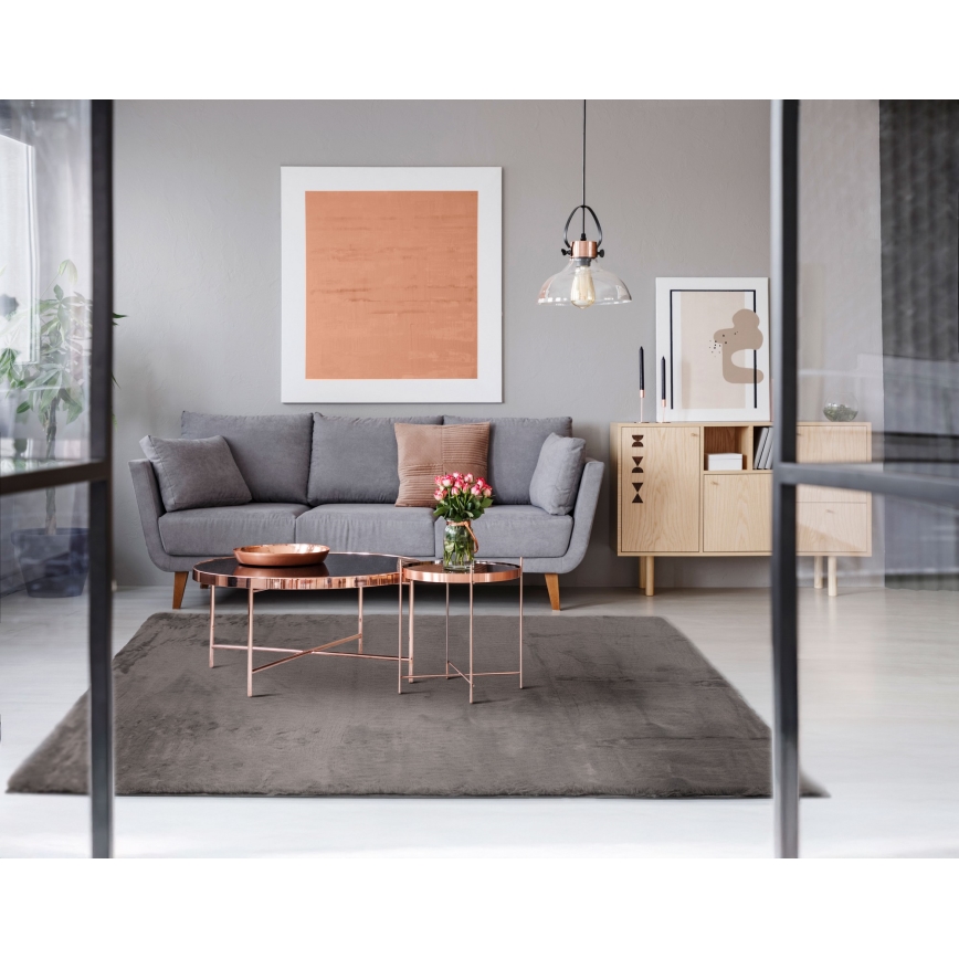 Tepih RABBIT-ROSA NEW 80x150 cm 2000g/m2 braon