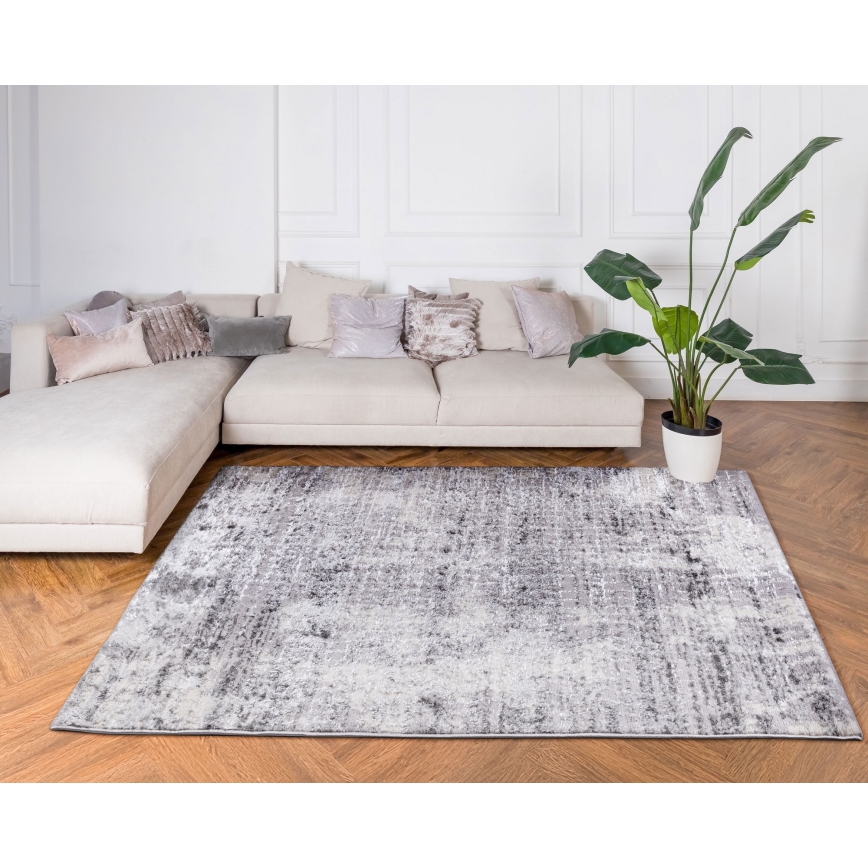 Tepih SALAMANCA 120x170 cm sivi/beli