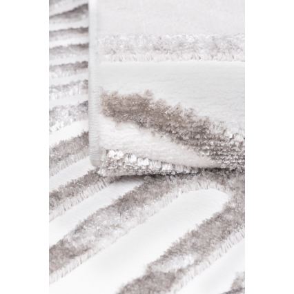 Tepih SALAMANCA 160x230 cm sivo-beli