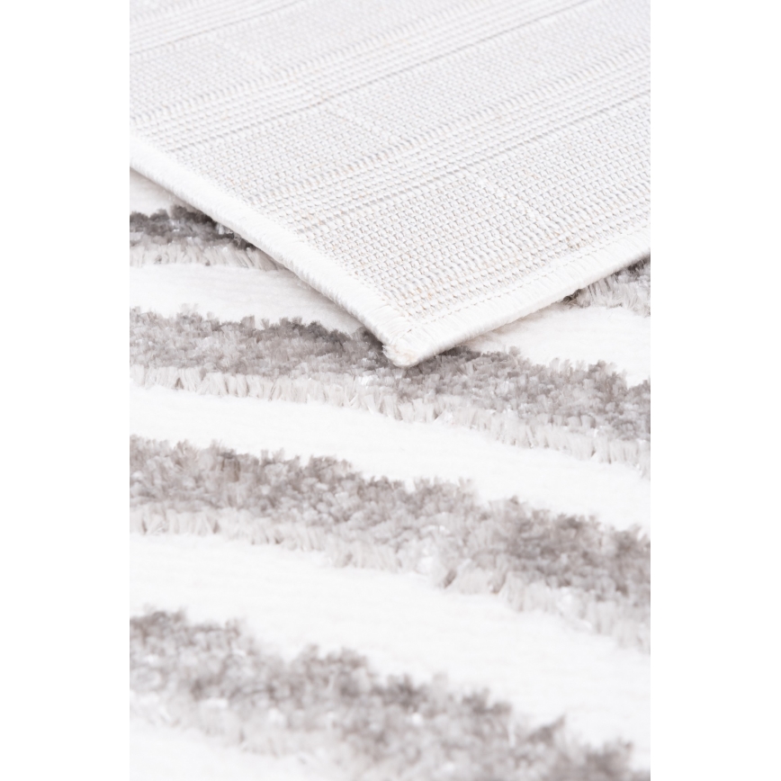 Tepih SALAMANCA 160x230 cm sivo-beli