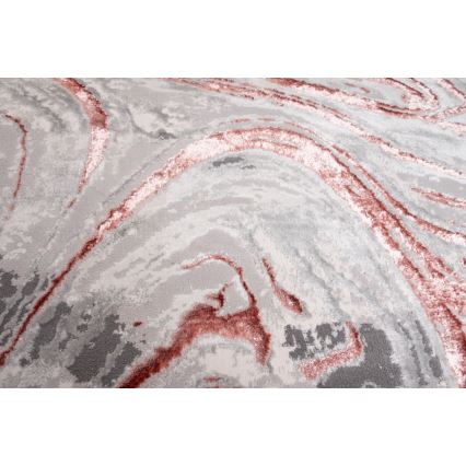 Tepih STONE 120x160 cm ružičasta/siva