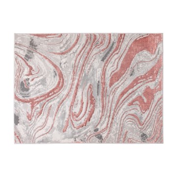 Tepih STONE 160x220 cm roze/siva