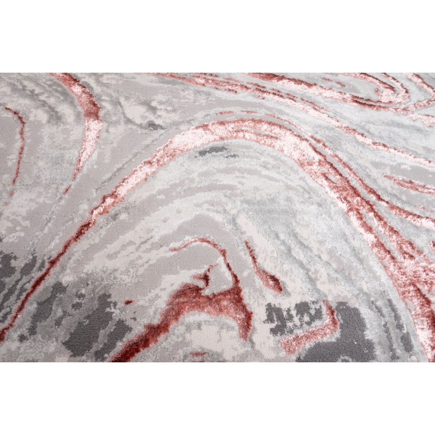 Tepih STONE 160x220 cm roze/siva