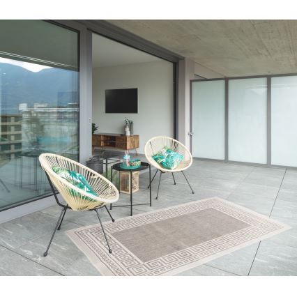 Tepih za spoljašnju upotrebu EXPRESS NEW OUTDOOR 160x220 cm siva/bež