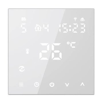 Termostat za podometnu ugradnju 230V, beo, Wi‑Fi Tuya