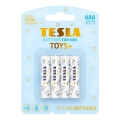 Tesla Batteries - 4 kom alkalnih AAA baterija TOYS+ 1,5V 1300 mAh