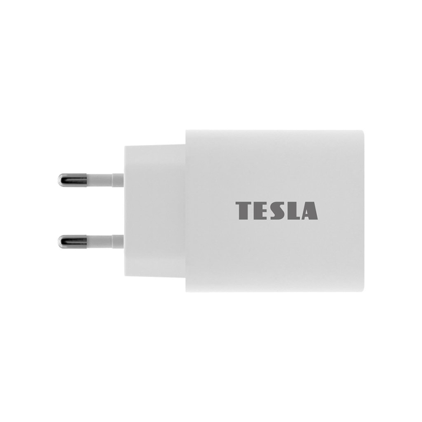 TESLA Electronics - Adapter za brzo punjenje Power Delivery 20W bela
