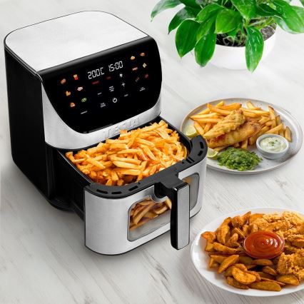 TESLA Electronics AirCook - Pametna višenamenska digitalna friteza na vrući vazduh 9 l 1700W/230V Wi-Fi