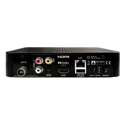 TESLA Electronics - DVB-T2 H.265 (HEVC) prijemnik sa HbbTV 12V + daljinski upravljač