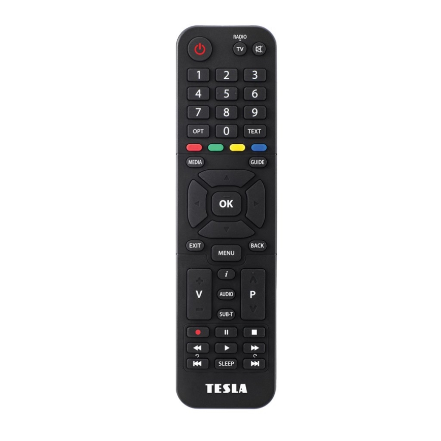 TESLA Electronics - DVB-T2 H.265 (HEVC) prijemnik sa HbbTV 12V + daljinski upravljač