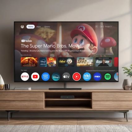 TESLA Electronics MediaBox - UHD multimedijalni plejer Wi-Fi + daljinski upravljač