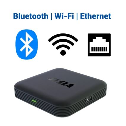 TESLA Electronics MediaBox - UHD multimedijalni plejer Wi-Fi + daljinski upravljač