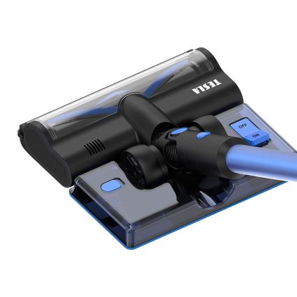 TESLA Electronics PureStar - Fleksibilan bežični štapni usisivač 3u1 300W/2200 mAh crna/plava