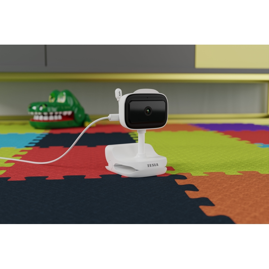 TESLA Smart - Pametan punjiv bebi monitor sa Wi‑Fi