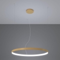 Thoro TH.217 - LED luster na sajli RIO LED/30W/230V CRI 95 4000K, prečnik 55 cm, zlatne boje