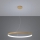 Thoro TH.217 - LED luster na sajli RIO LED/30W/230V CRI 95 4000K, prečnik 55 cm, zlatne boje