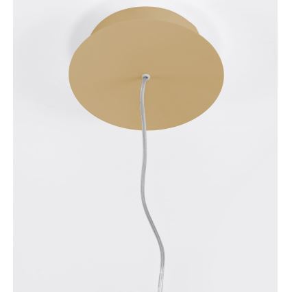 Thoro TH.217 - LED luster na sajli RIO LED/30W/230V CRI 95 4000K, prečnik 55 cm, zlatne boje