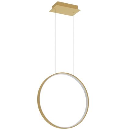 Thoro TH.221 - LED luster na sajli RIO LED/30W/230V CRI 95 4000K, prečnika 55 cm, zlatna