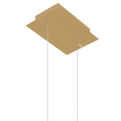 Thoro TH.221 - LED luster na sajli RIO LED/30W/230V CRI 95 4000K, prečnika 55 cm, zlatna
