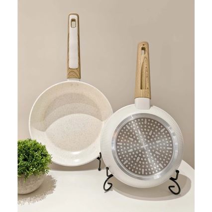 Tiganj BIANCO 24 cm krem/smeđa