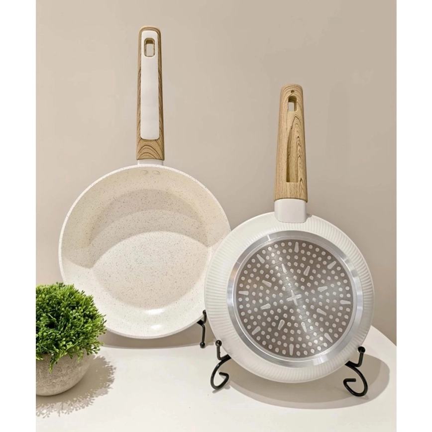 Tiganj BIANCO 24 cm krem/smeđa