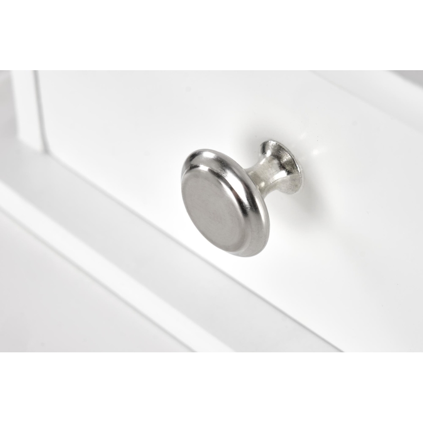 Toaletni sto SARA 80x130 cm + tabure 45x37 cm bela