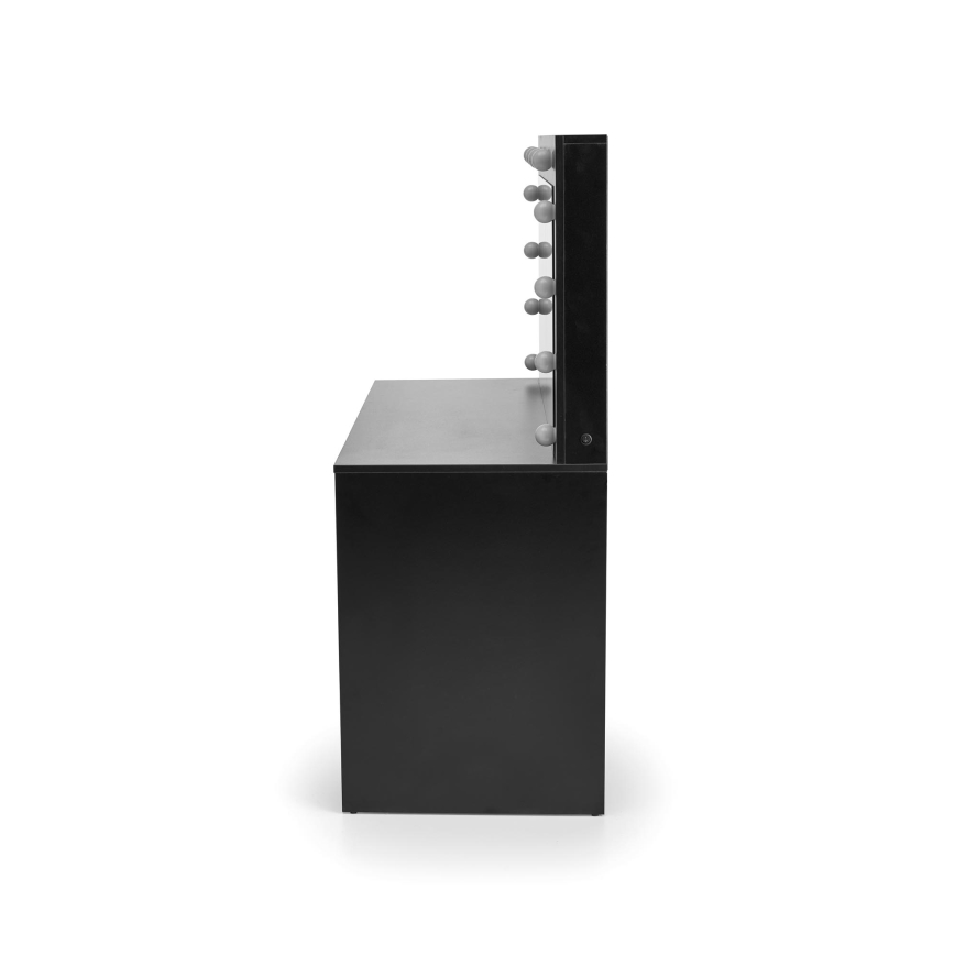 Toaletni stočić AMORIO crne boje