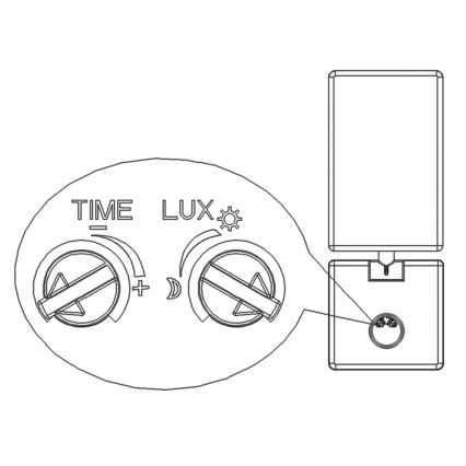 Top Light Faro B PIR - LED reflektor sa senzorom FARO LED/15W/230V IP65 bela