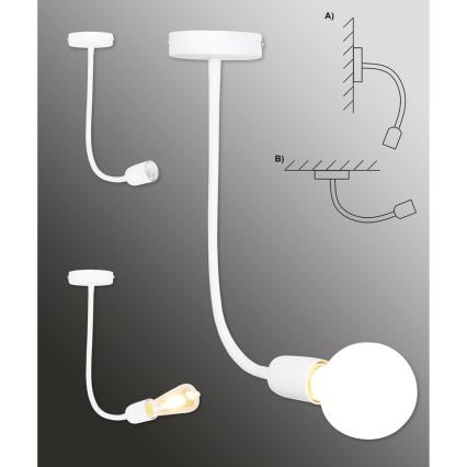 Top Light Galileo 1 B - luster na šipci 1xE27/40W/230V