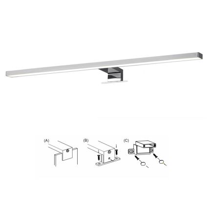 Top Light GILA LED XL - LED osvetljenje ogledala za kupatilo GILA LED/8W/230V IP44