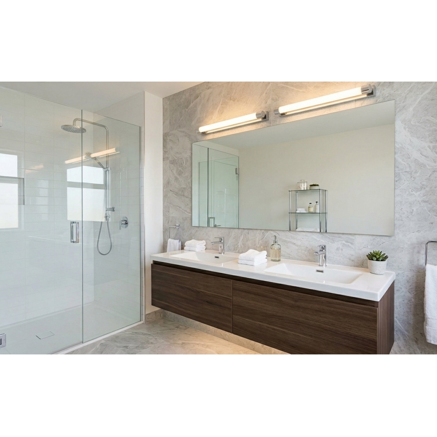 Top Light - LED osvetljenje za ogledalo u kupatilu TURIA LED/12W/230V 3000/4000/6500K IP44 60 cm sjajni hrom